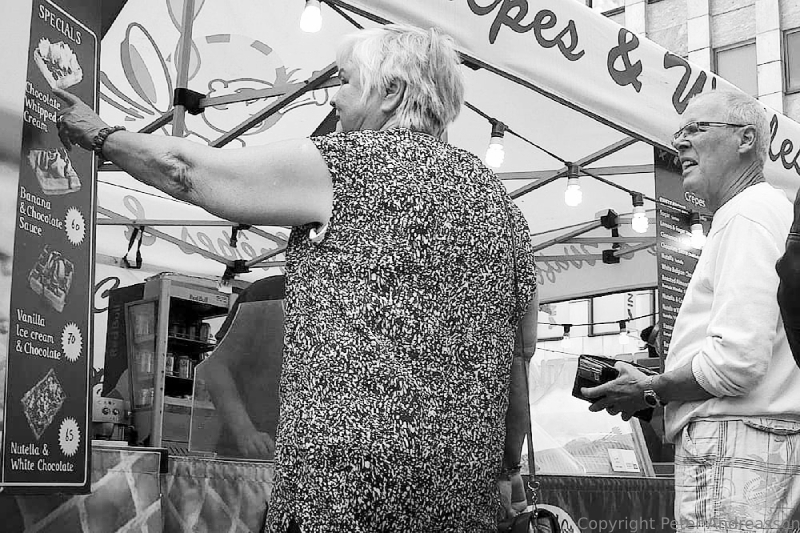 Street photography in Bor&aring;s, Sweden.